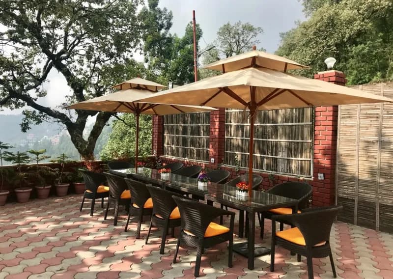 Outside Seating area at Shimla Boutique Stay