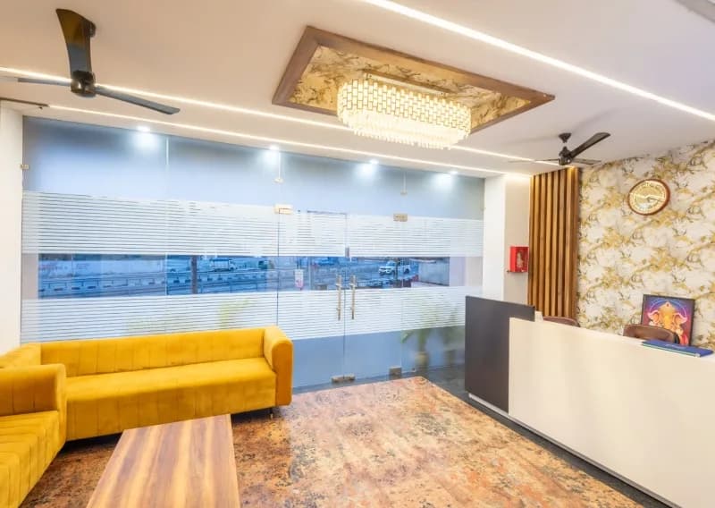 Haridwar Retreat Reception Area