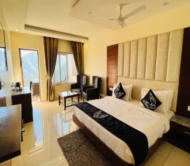 Room interior at Mussoorie Retreat