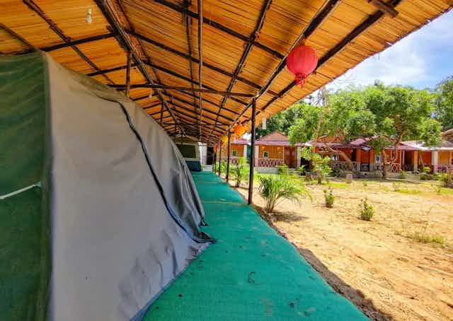 Camping area at Dublagadi eco stay 