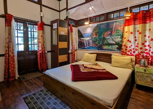 room interior at Shillong Homestay