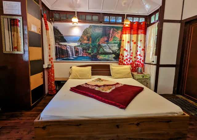room interior at Shillong Homestay