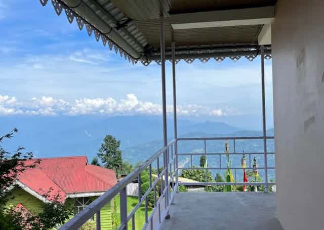 view from Sittong Homestay