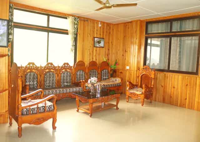 seating area at Sittong Homestay