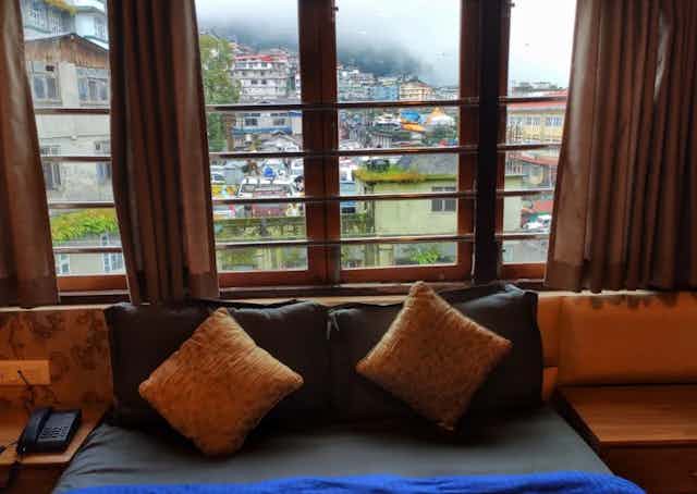 room interior at Darjeeling Guest Inn