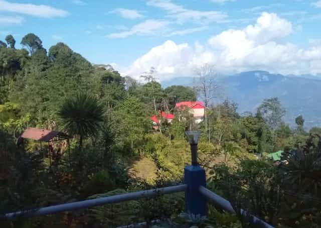 View from Tinchuley Homestay